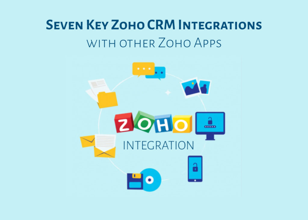 Seven Key Zoho CRM Integrations with other Zoho Apps