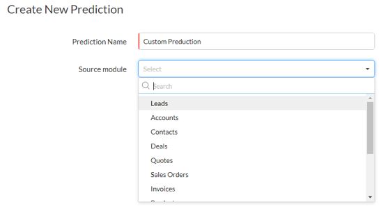 Zia API powered prediction builder