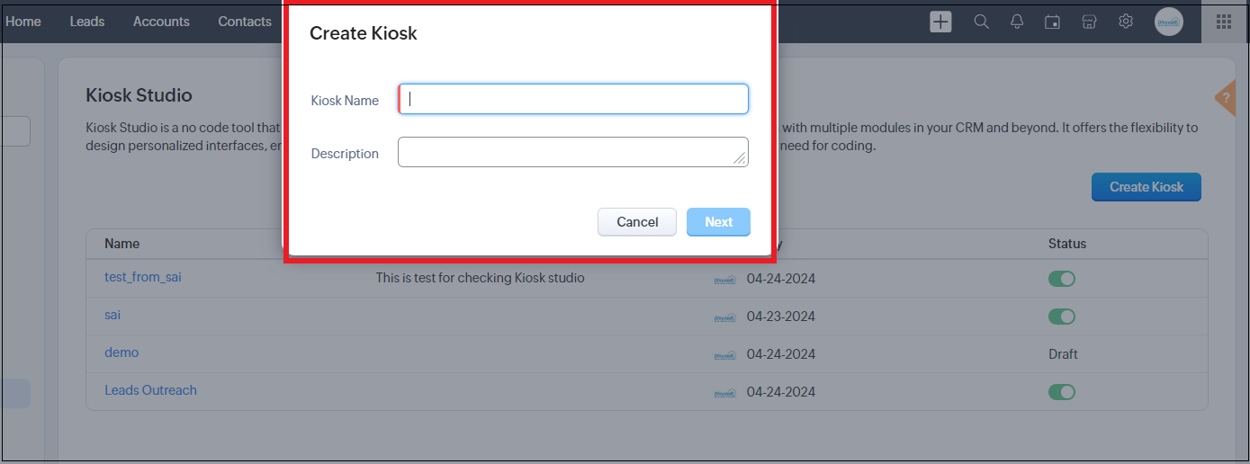 Zoho Kiosk Studio Introduction and How to Use