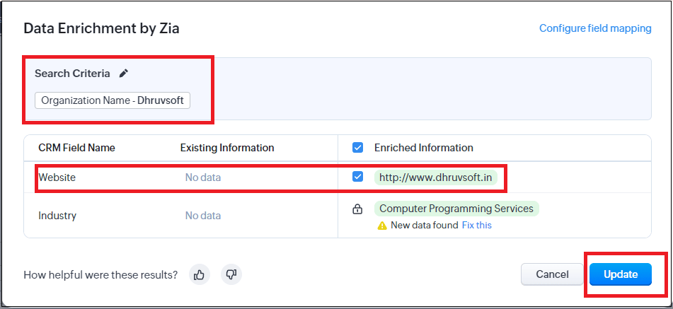 Enrich data, Enrich data