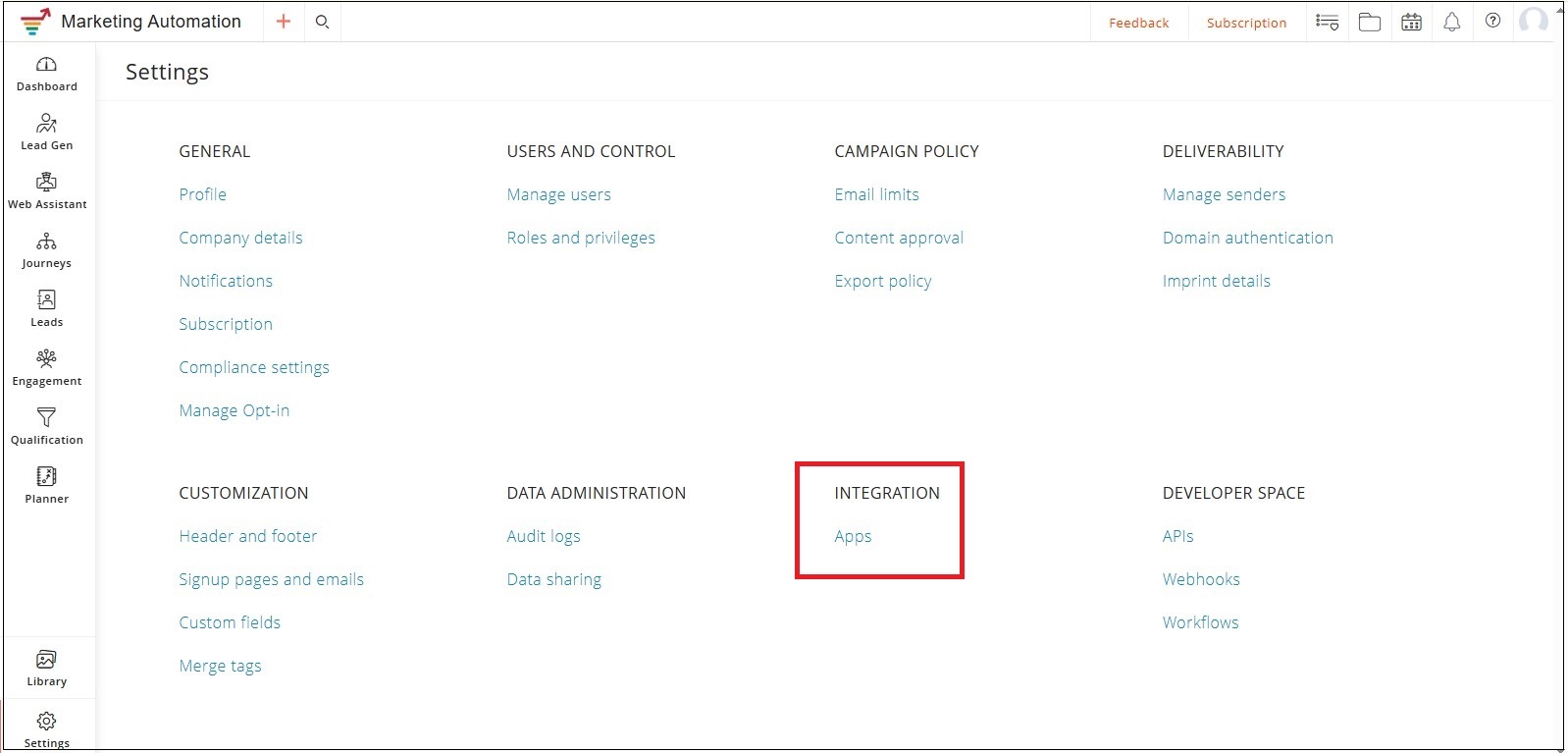 Integrating Zoho CRM with Zoho Marketing Automation