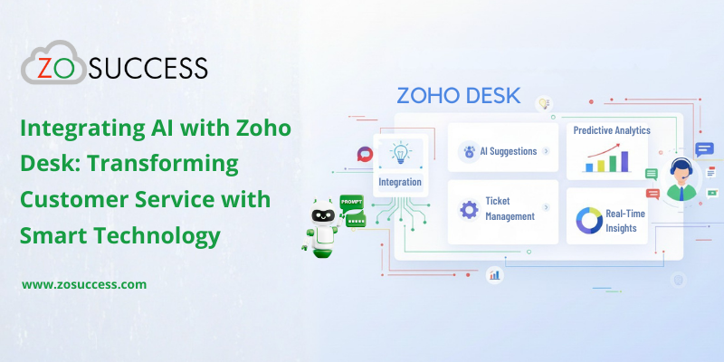 Integrating AI with Zoho Desk Transforming Customer Service with Smart Technology