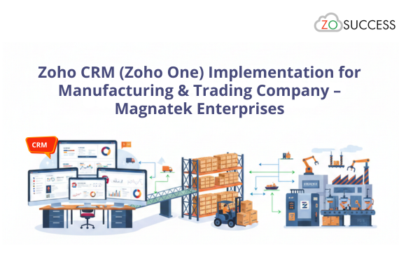 Zoho CRM (Zoho One) Implementation for Manufacturing & Trading Company – Magnatek Enterprises
