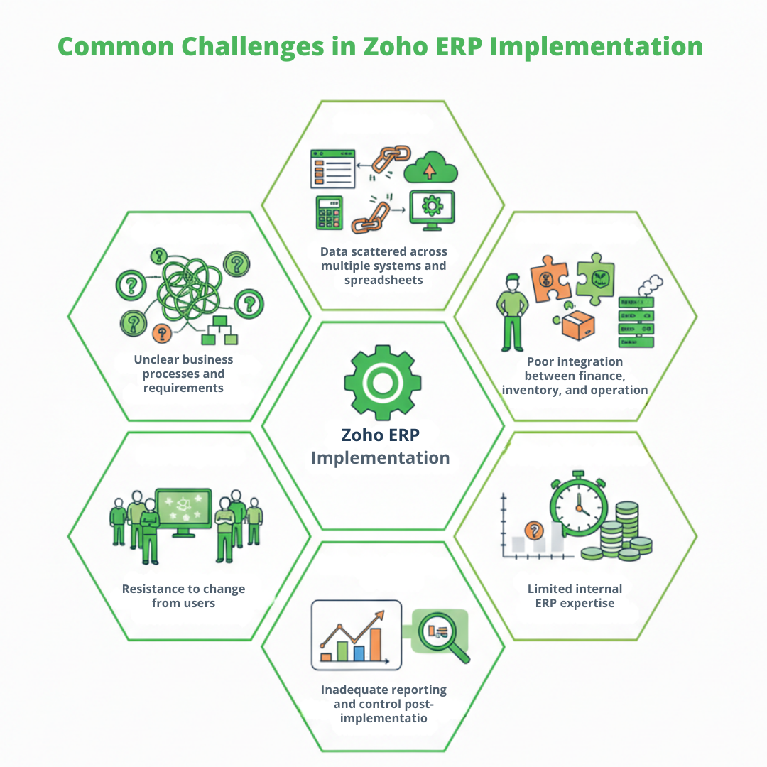 Zoho ERP Implementation Services