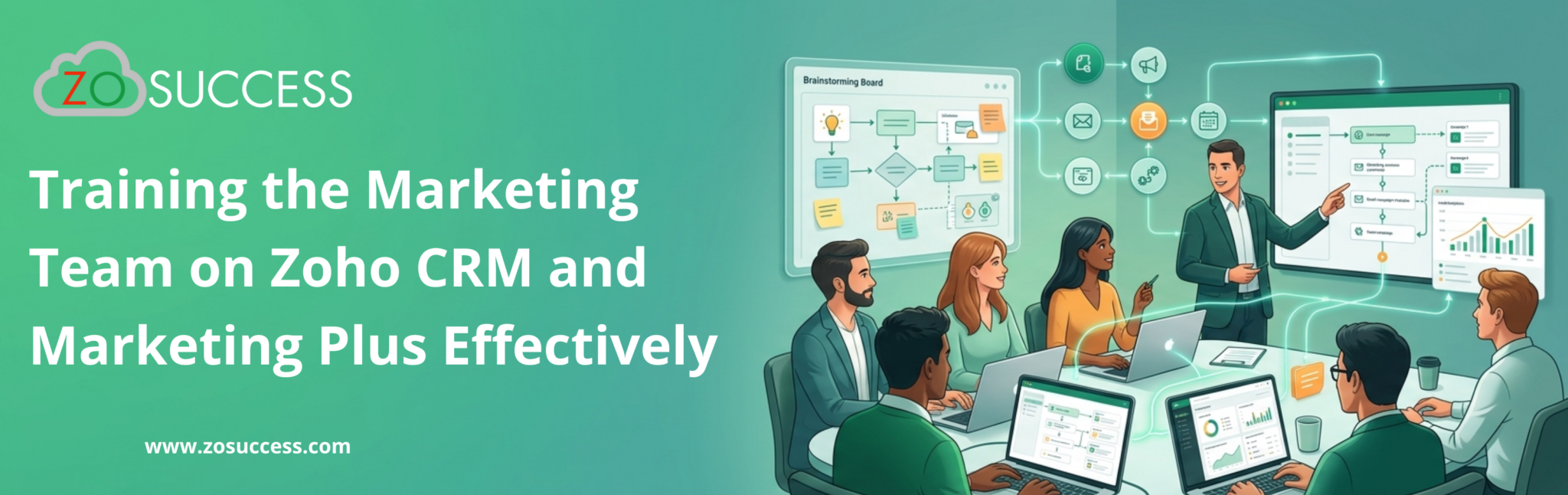 Training the Marketing Team with Zoho CRM