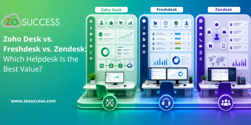 Zoho Desk vs. Freshdesk vs. Zendesk Which Helpdesk Is the Best Value