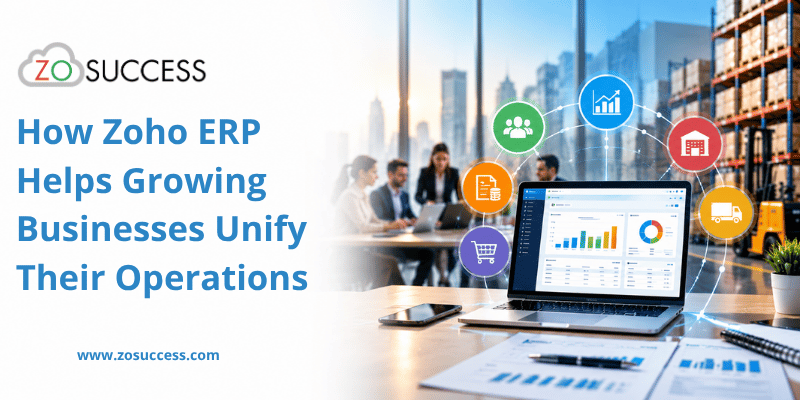How Zoho ERP Helps Growing Businesses Unify Their Operations